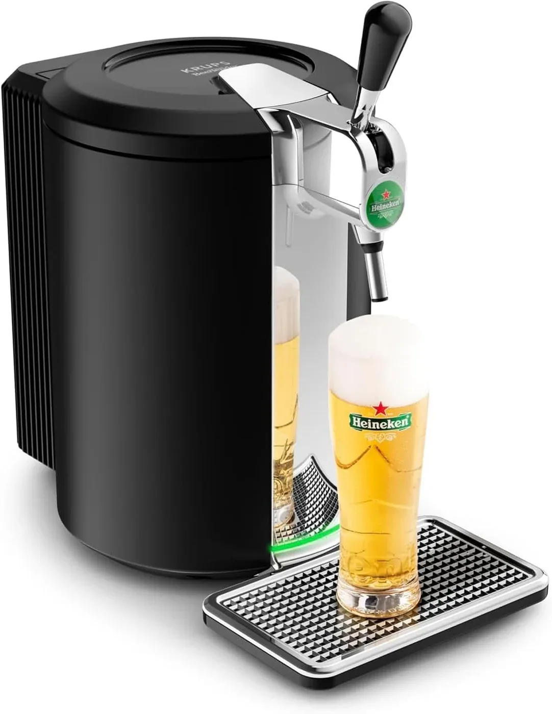 Krups BeerTender tireuse à bière noire, fûts 5 L